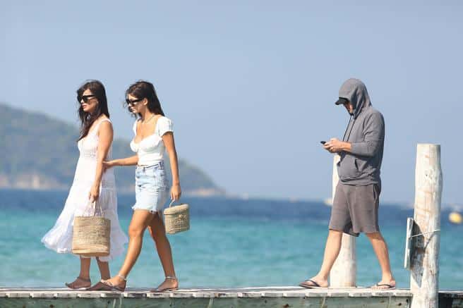 Leonardo Dicaprio y  Camila Morrone