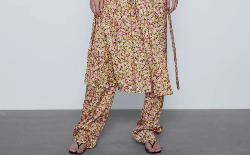 pantalon plisado