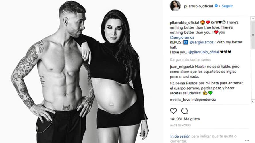 Bienvenido, Máximo Adriano. Estos son todos los hijos de Pilar Rubio y Sergio Ramos