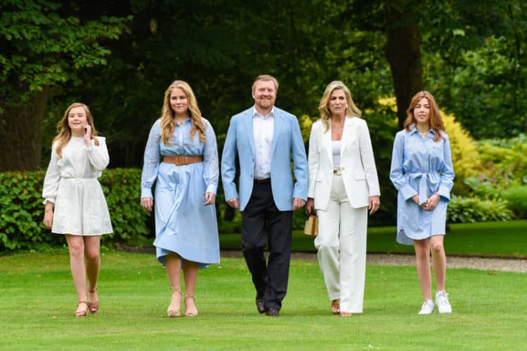 La familia real de Holanda