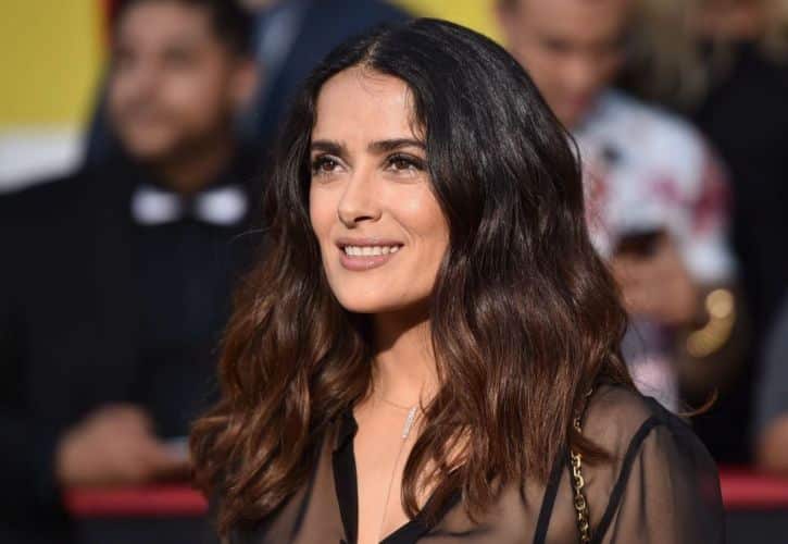 Salma Hayek sonriendo