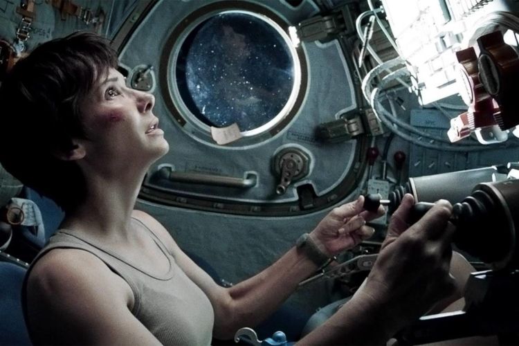 Sandra Bullock en Gravity