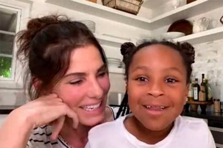 Sandra Bullock y su hija Laila