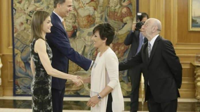 La reina Letizia y Sonsoles Ónega