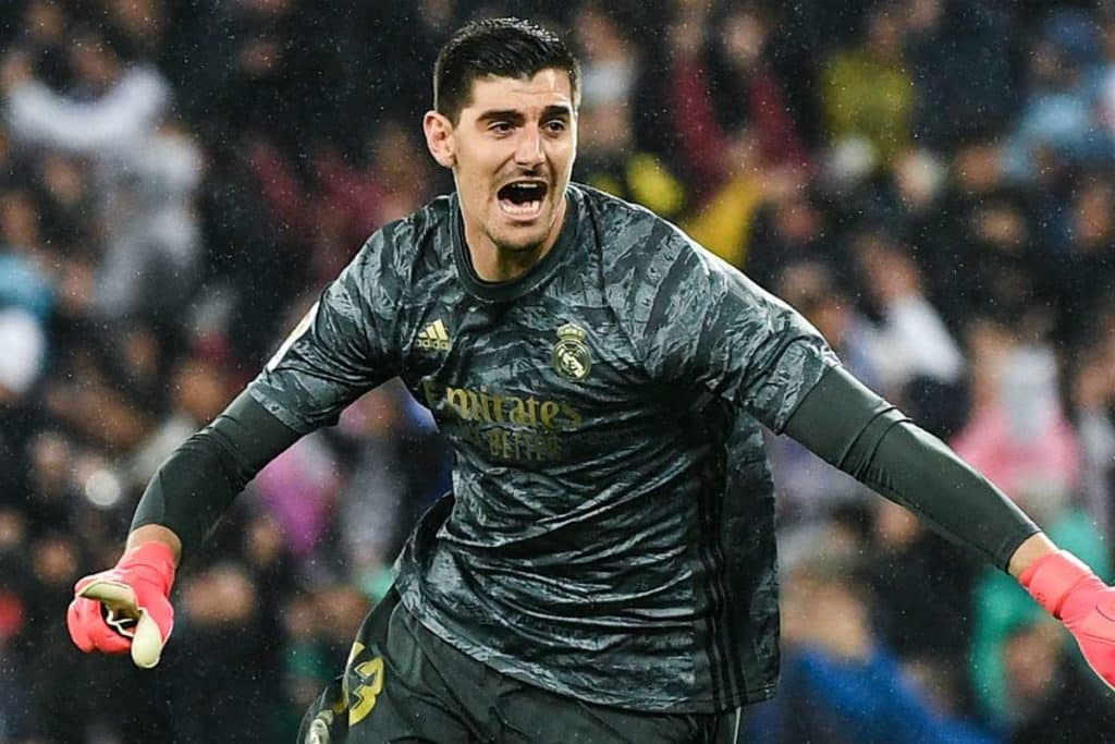 Courtois también marca goles y revela su gran noticia para primavera 