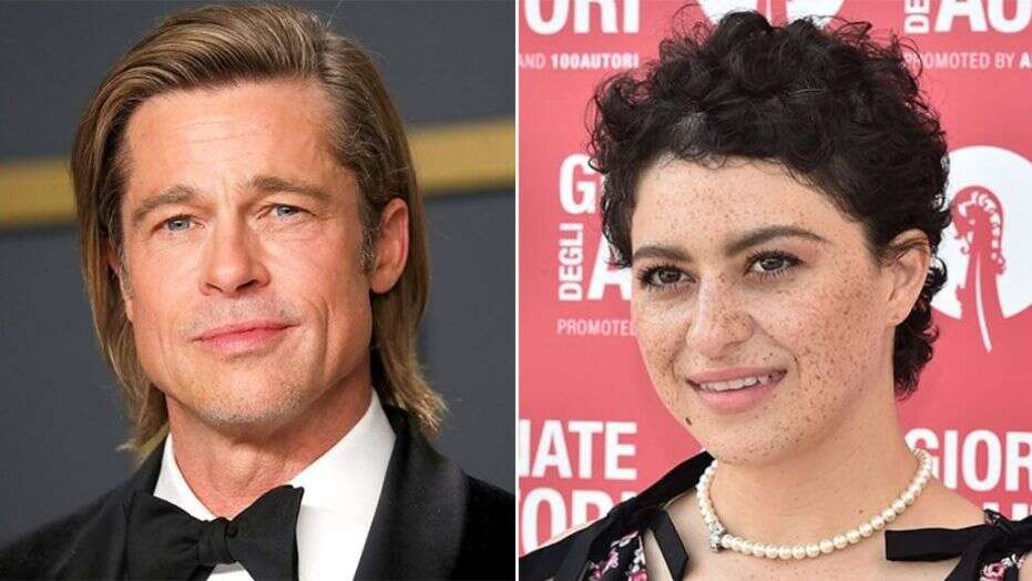 Brad Pitt y Alia Shawkat