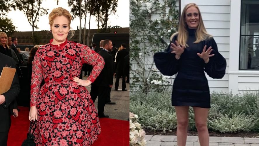 El antes y después de Adele