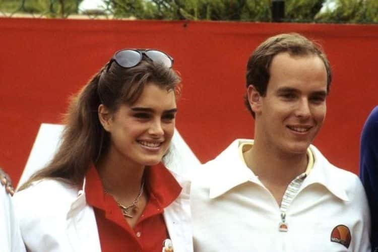 Alberto de Mónaco y Brooke Shields