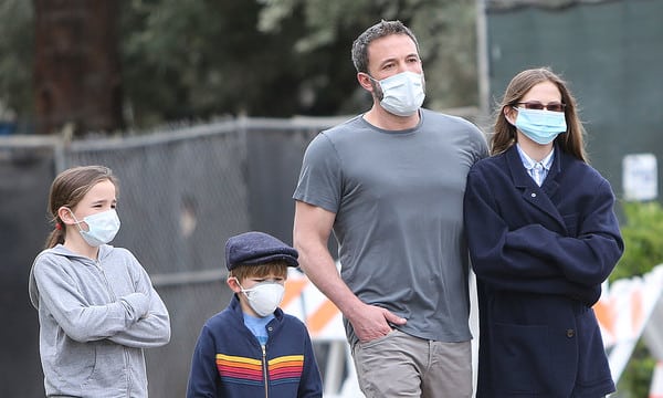 Ben Affleck y sus hijos