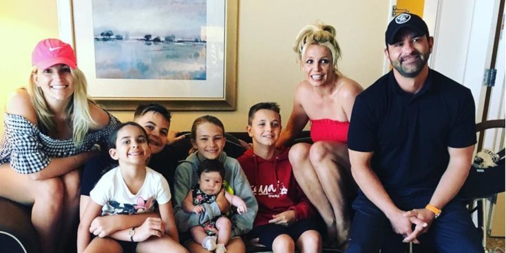 Britney Spears y familia