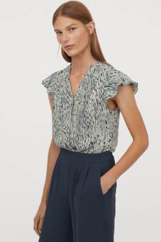blusa jaretas H&M
