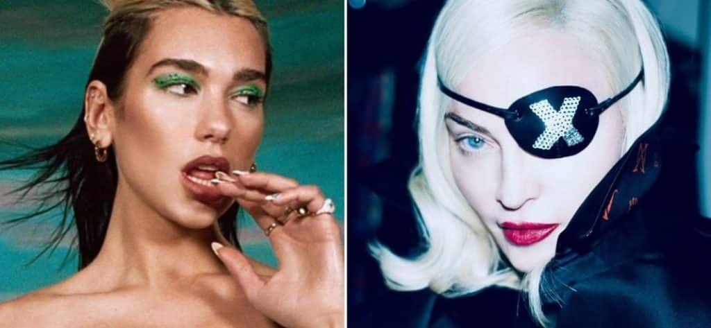 Dua Lippa y Madonna