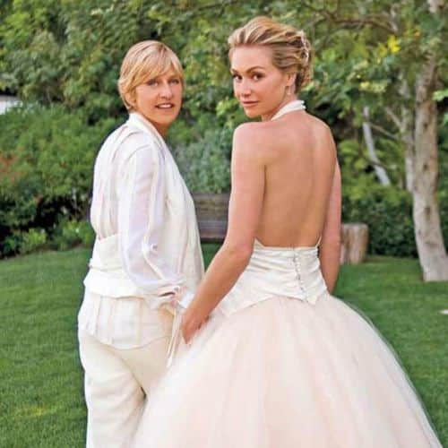 Ellen DeGeneres y Portia de Rossi se casaron en 2018