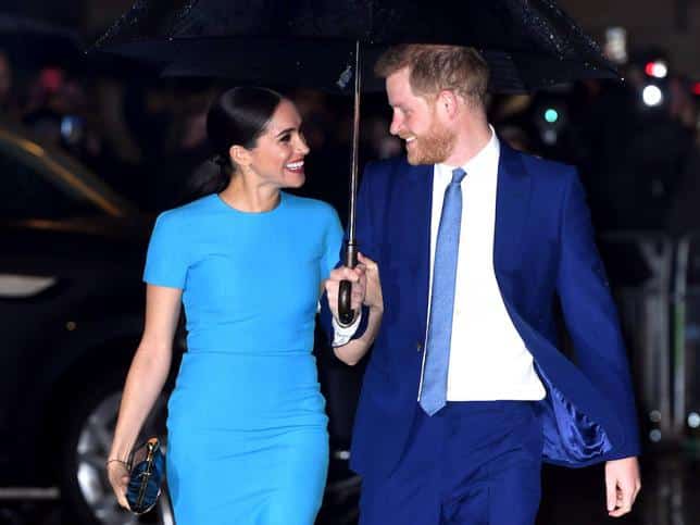 Meghan Markle y el príncipe Harry