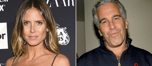 Heidi Klum y Jeffrey Epstein