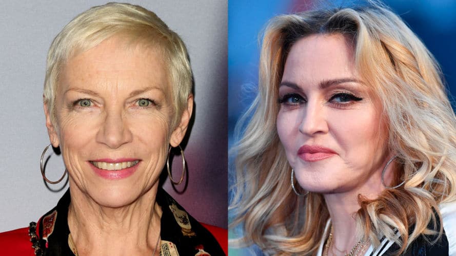 Annie Lenox y Madonna