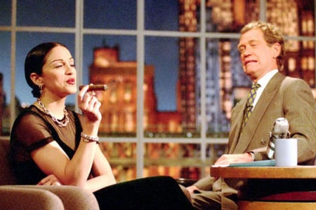 En 1994, la aparición de Madonna en el “Show de David Letterman”, realmente fue un show 