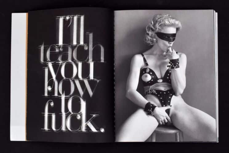 En 1992, Madonna lanza su libro “Sex”