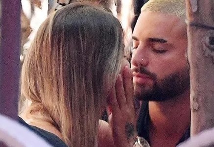 Maluma y Susana Gómez