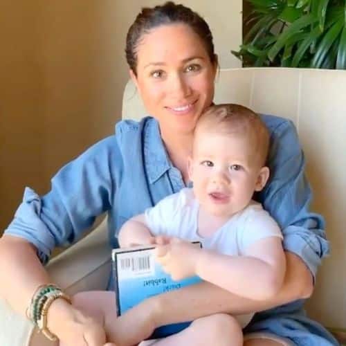 Meghan Markle y el bebé Archie.