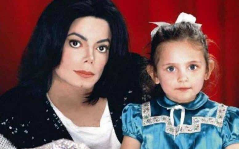 Michael Jackson y su hija Paris