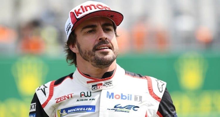 Fernando Alonso, víctima de un atropello mientras iba en bici en Suiza