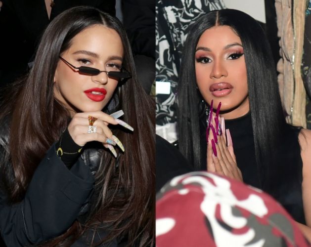 Rosalía y Cardi B