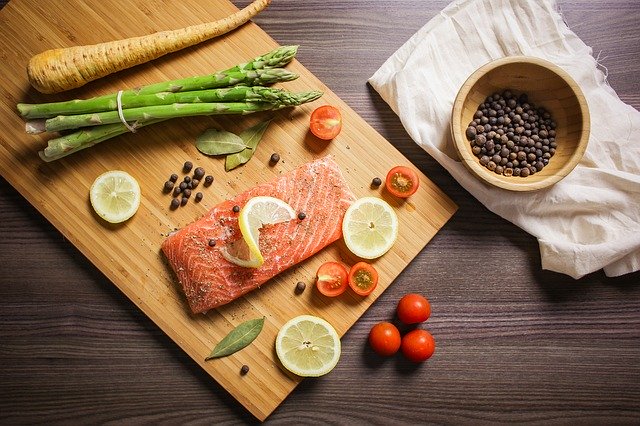 dieta cena salmon