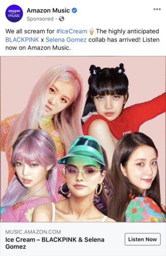 Selena Gómez y BLACKPINK