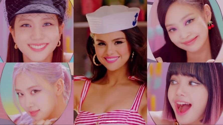 Selena Gómez y Black Pink