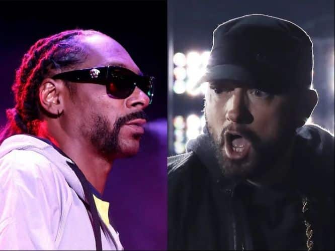 El top 10 de Snoop Dogg que deja fuera a Eminem