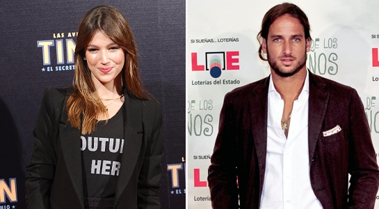 Úrsula Corberó y Feliciano López