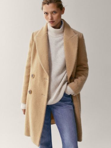 abrigo lana massimo dutti