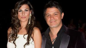 Alejandro Sanz y Raquel Perera