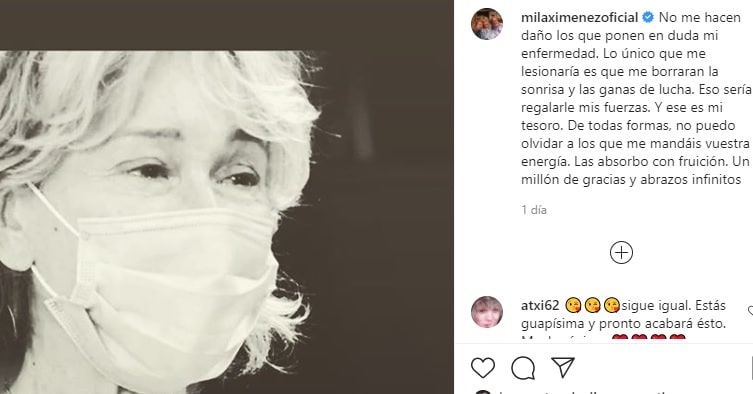 Insólito: la hija de Mila Ximénez, muy preocupada por las terribles críticas que recibe su madre