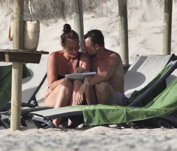 Las imágenes de Ana Milán junto a su nueva pareja, hicieron más que evidente que están profundamente enamorados