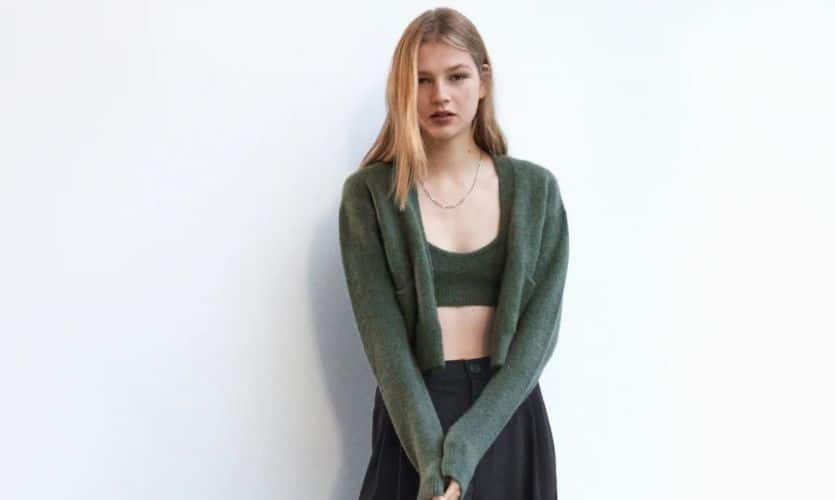 chaqueta cropped
