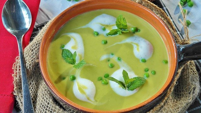 sopa detox verduras verdes