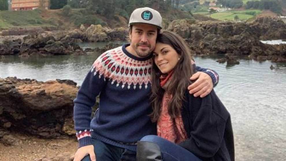 fernando alonso novia andrea schlager lara alvarez linda morselli