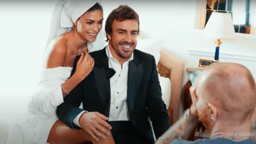 Fernando Alonso y Linda Morselli