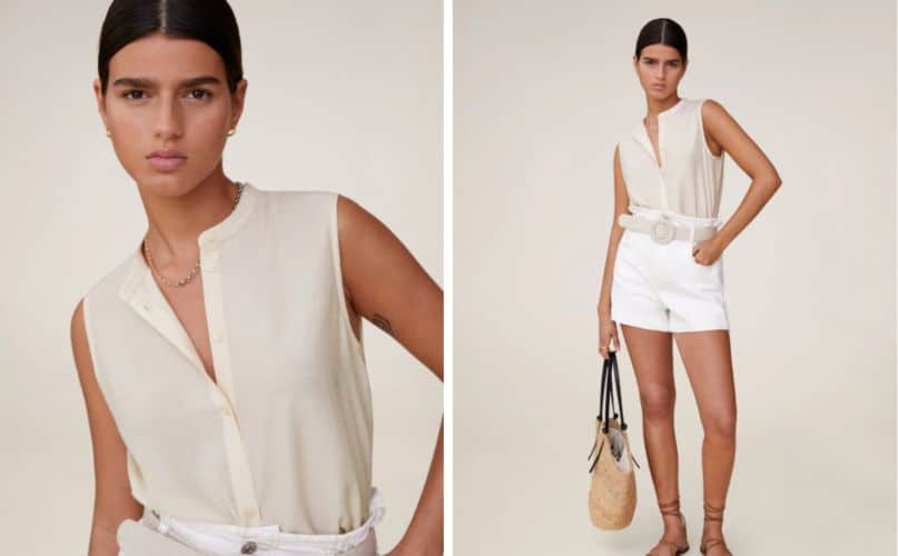 blusa fluida