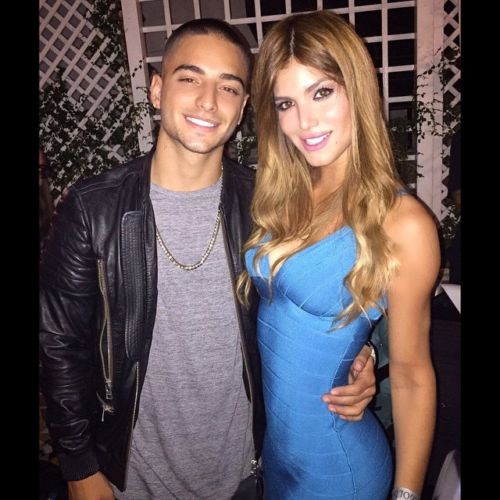 Maluma y Aleska Genésis Castellanos