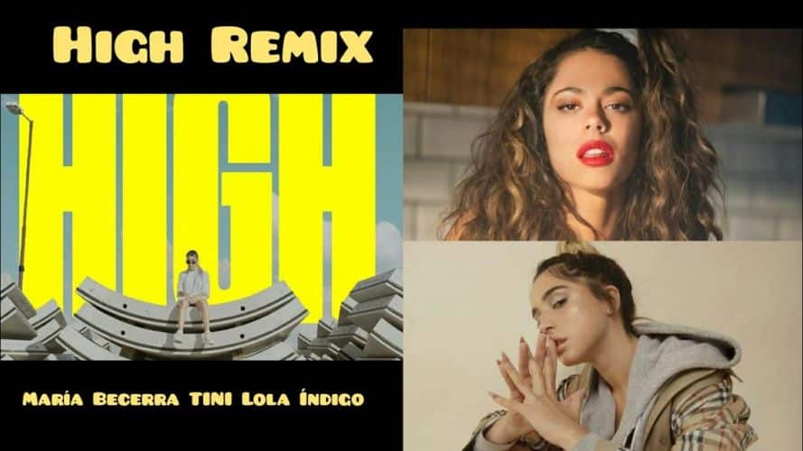 Lola Índigo lleva su brujería a 'High Remix' junto a María Becerra y Tini Stoessel