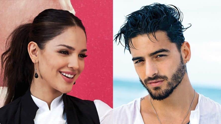 Eiza González y Maluma 
