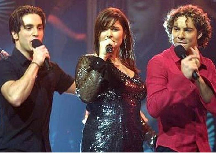 David Bustamante, Rosa y David Bisbal 