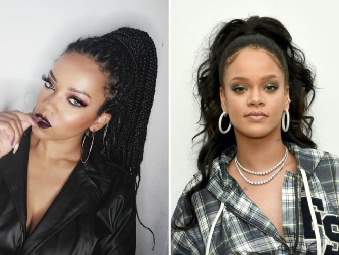 La reacción de Rihanna al descubrir a una doble suya en TikTok