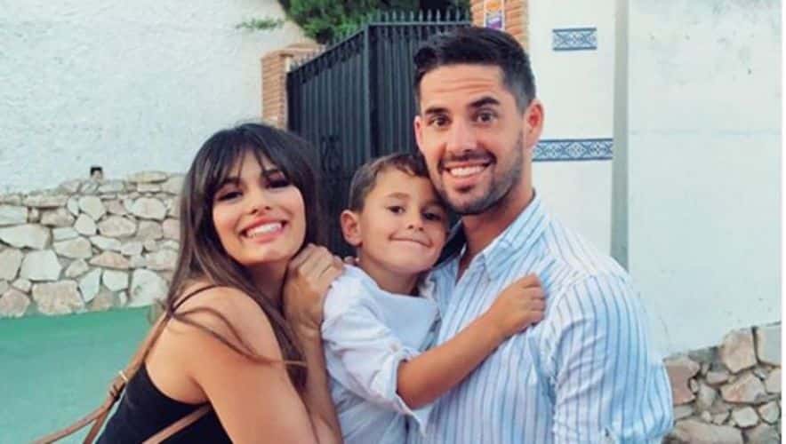 El orgullo de Isco y Sara por la familia