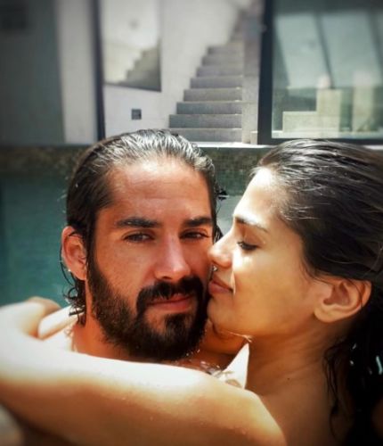 Sara Sálamo e Isco Alarcón