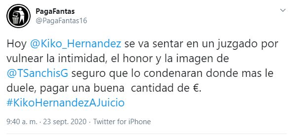 La 'nueva' demanda de Toño Sanchís que deja temblando a Belén Esteban y a Kiko Hernández