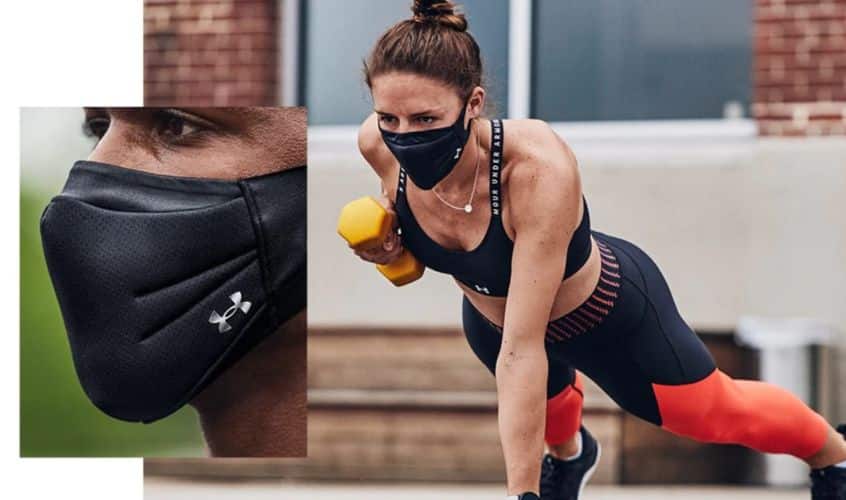 mascarilla under armour